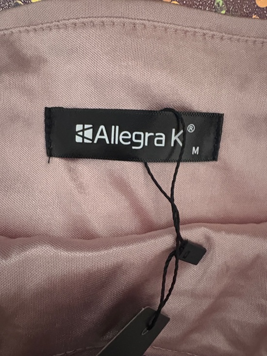 Allegra K Iridescent Pink Sequin Slip Dress - Picture 7 of 7